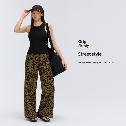 Drawstring Wide-leg Pants