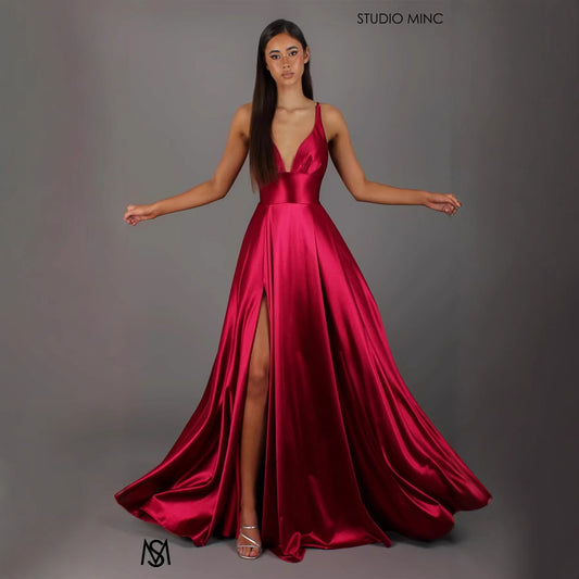 High Waist Long Dress