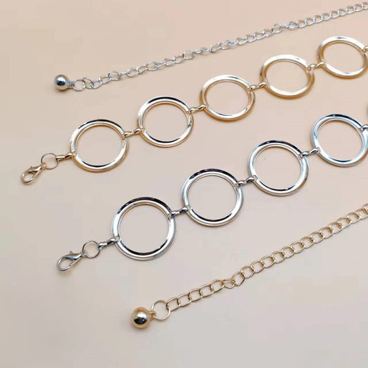 Metal Ring Waist Chain