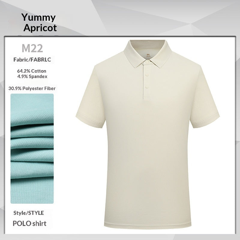 Mercerized Cotton Polo Shirts For Summer