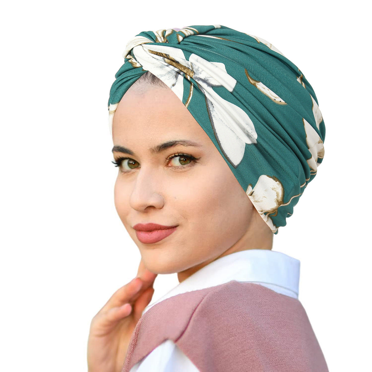 Printed Pullover Travel Hat Versatile Beanies