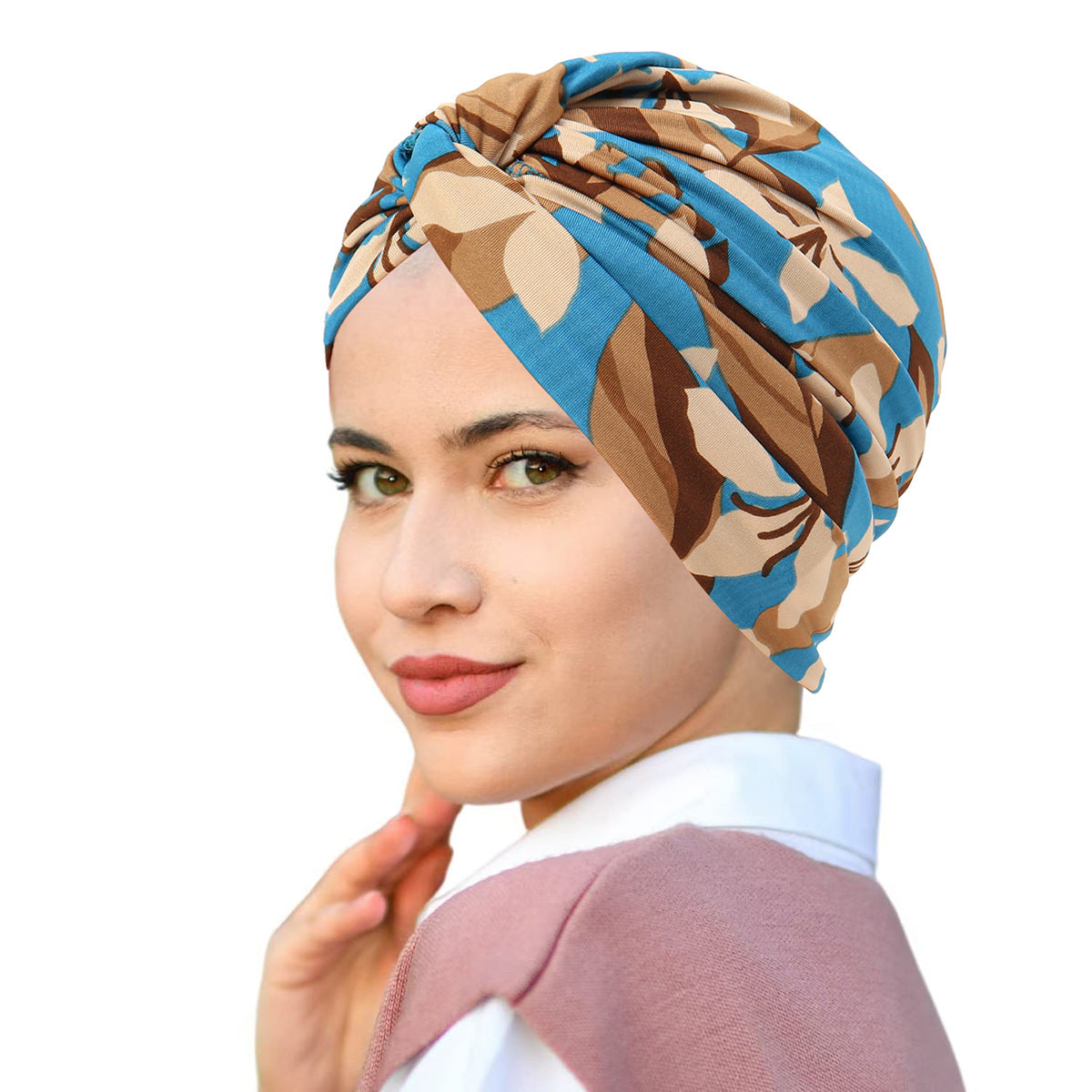 Printed Pullover Travel Hat Versatile Beanies