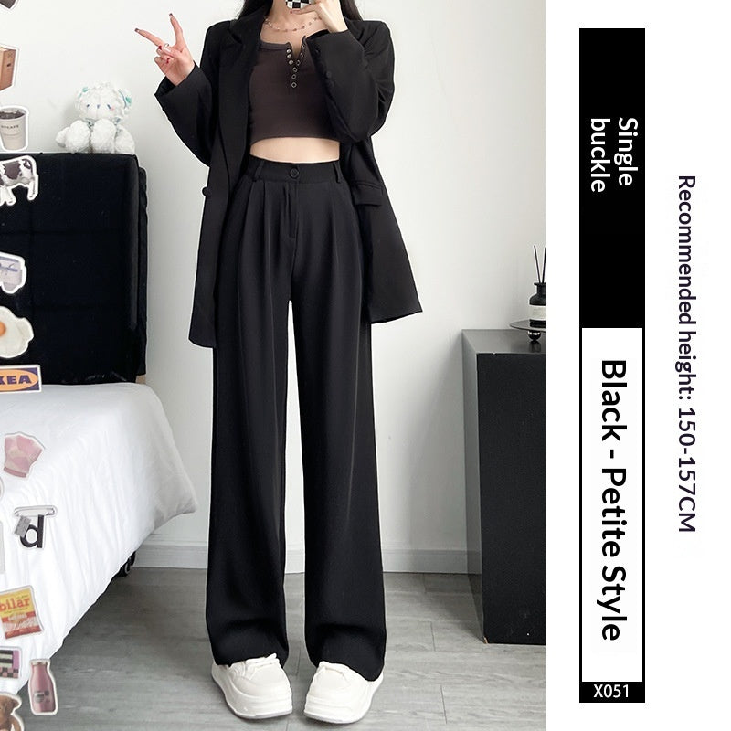 Drapey Straight-Leg Pants