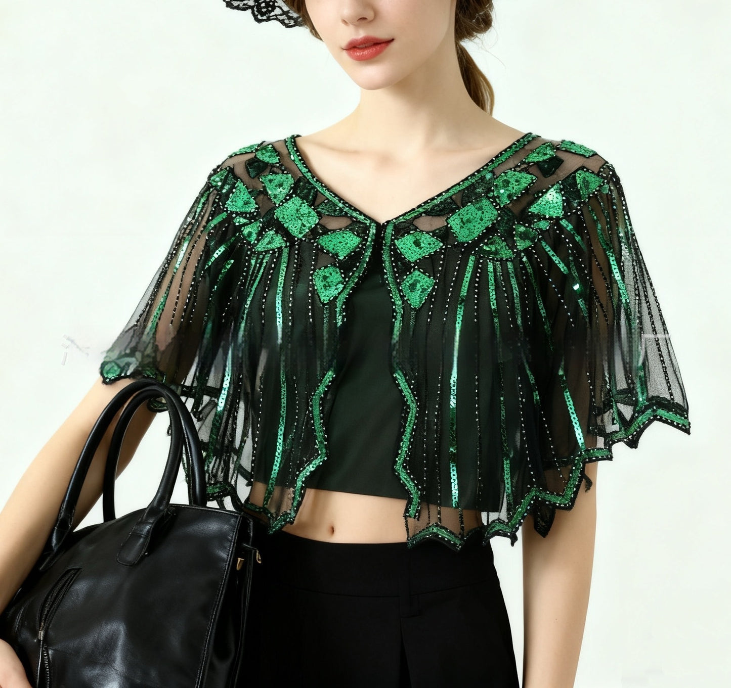 Sun-protective Cape Coat