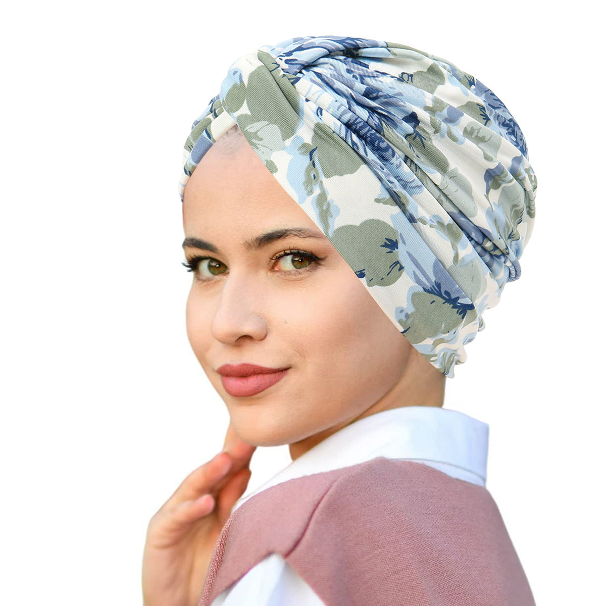 Printed Pullover Travel Hat Versatile Beanies