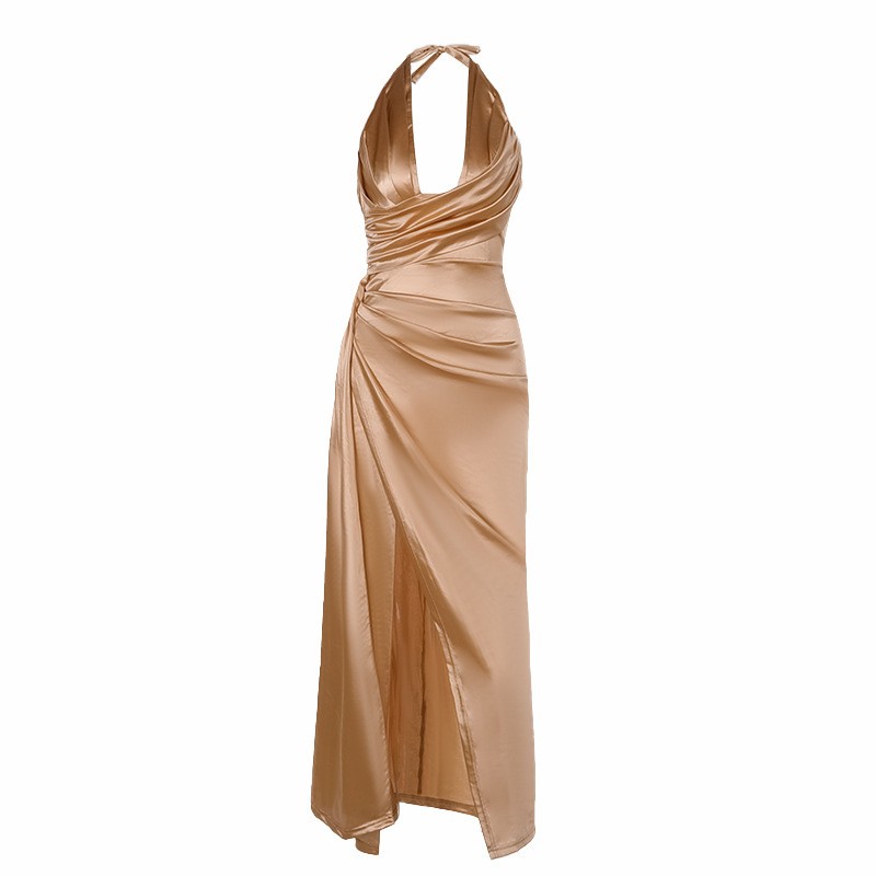 Deep V Cocktail Dress