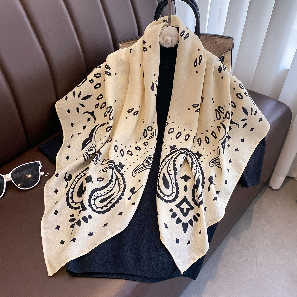 Cashew Flower Square Scarf