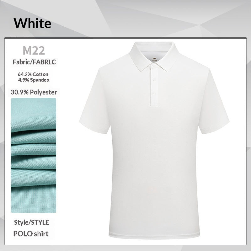 Mercerized Cotton Polo Shirts For Summer