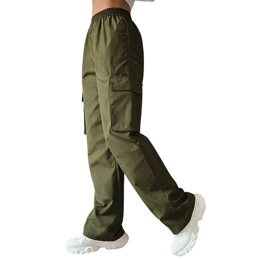High-Waisted Wide-leg Pants