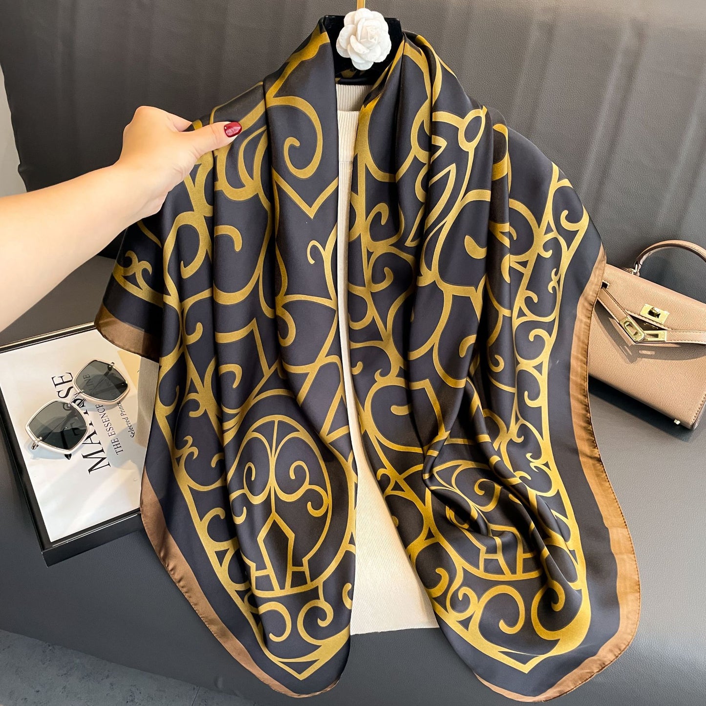 Magnolia Square Scarf
