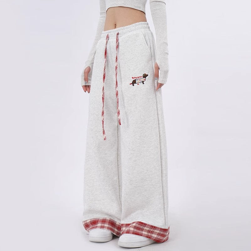 Retro Rolled-up Sweatpants