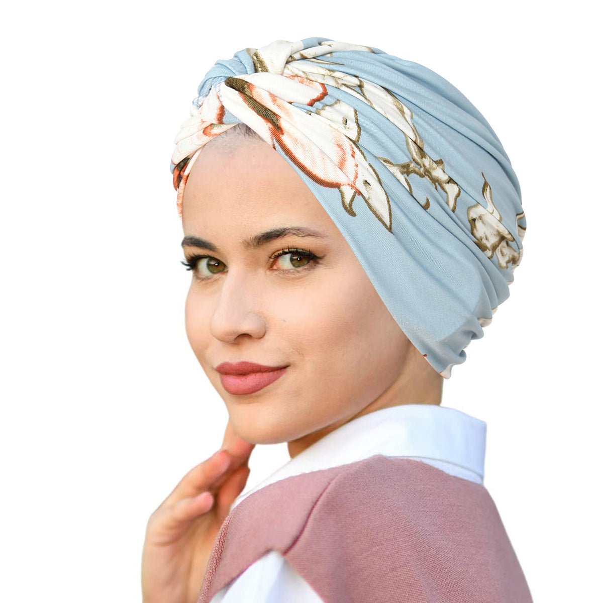 Printed Pullover Travel Hat Versatile Beanies