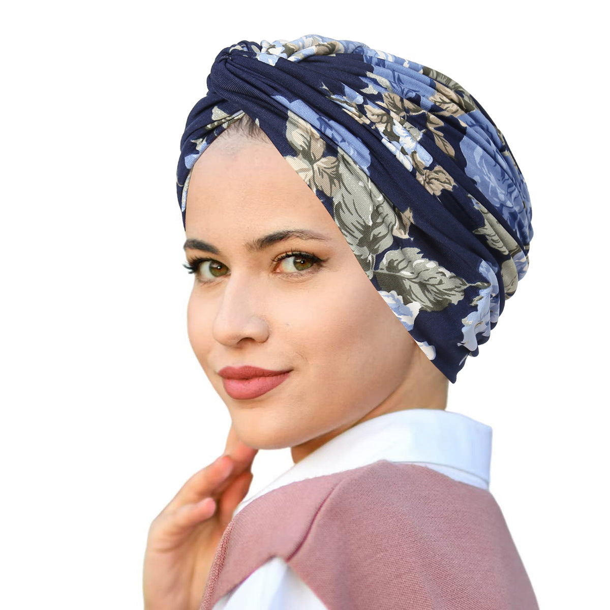 Printed Pullover Travel Hat Versatile Beanies