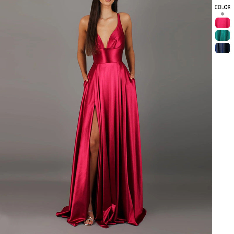 High Waist Long Dress
