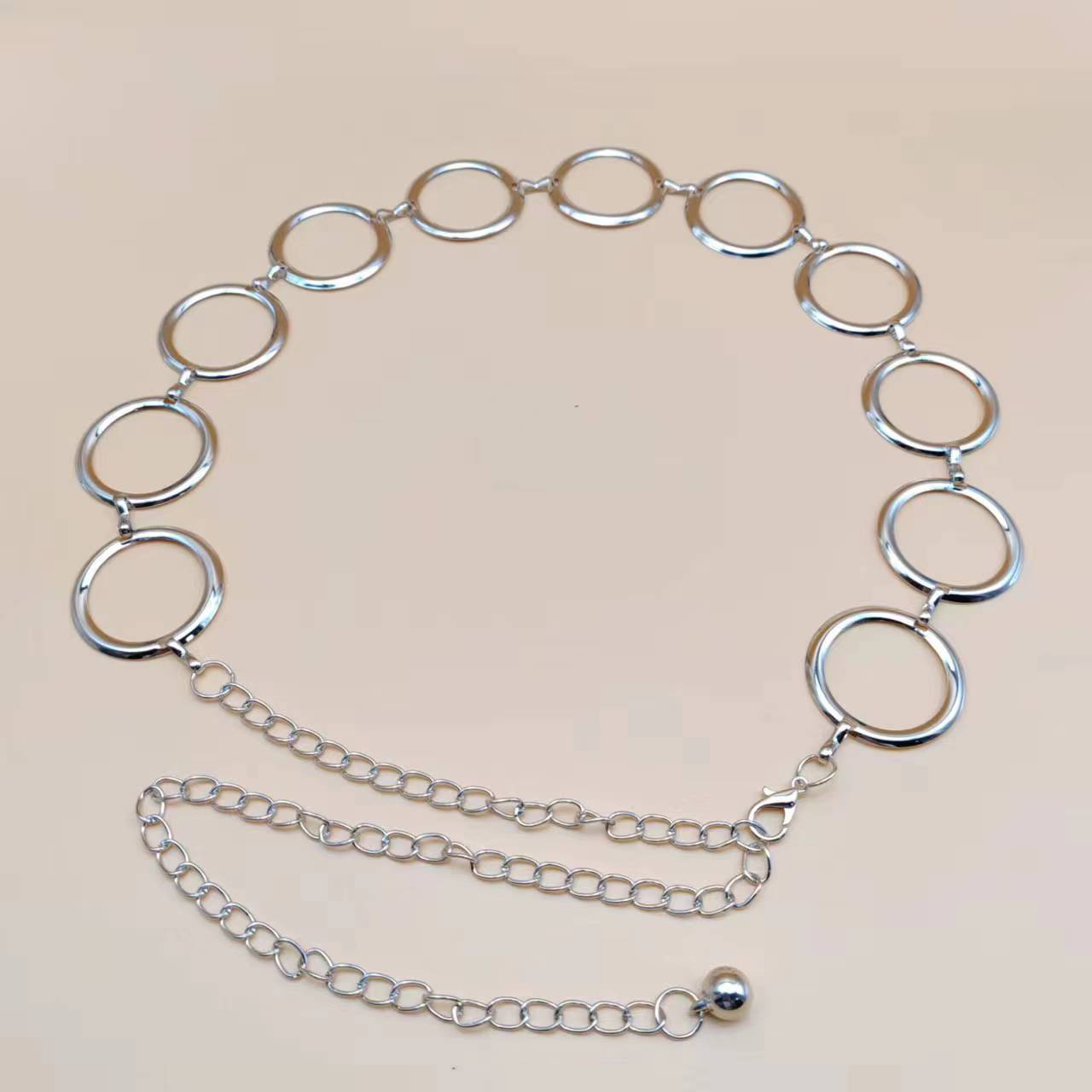 Metal Ring Waist Chain