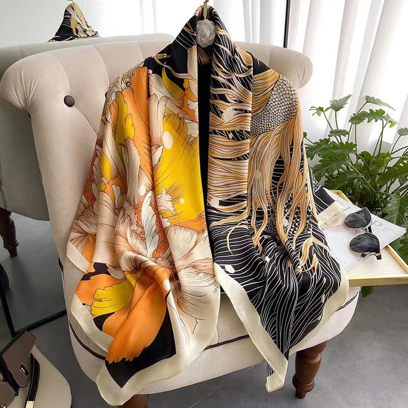 Magnolia Square Scarf