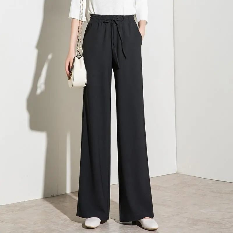 Lightweight Wide-leg Pants