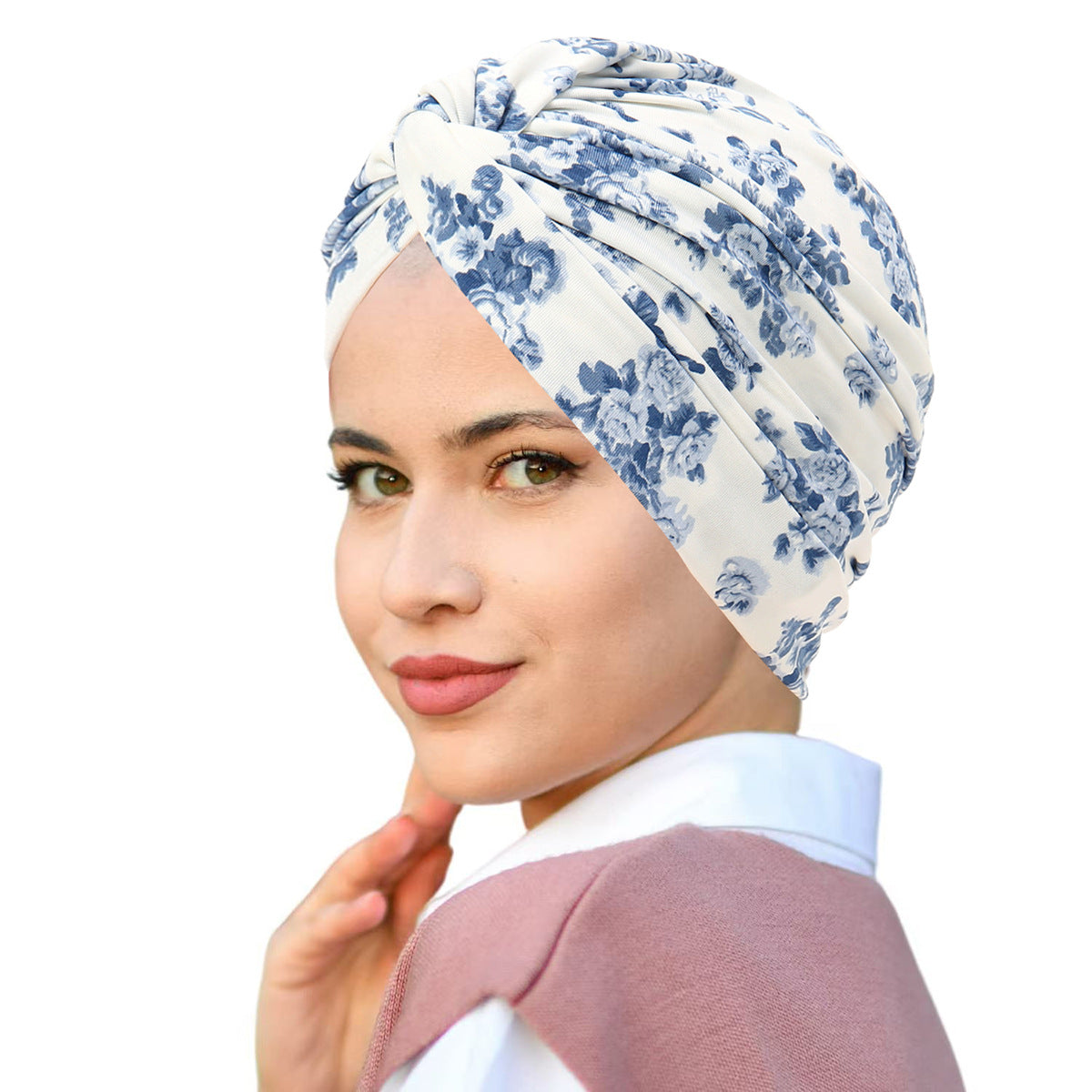 Printed Pullover Travel Hat Versatile Beanies