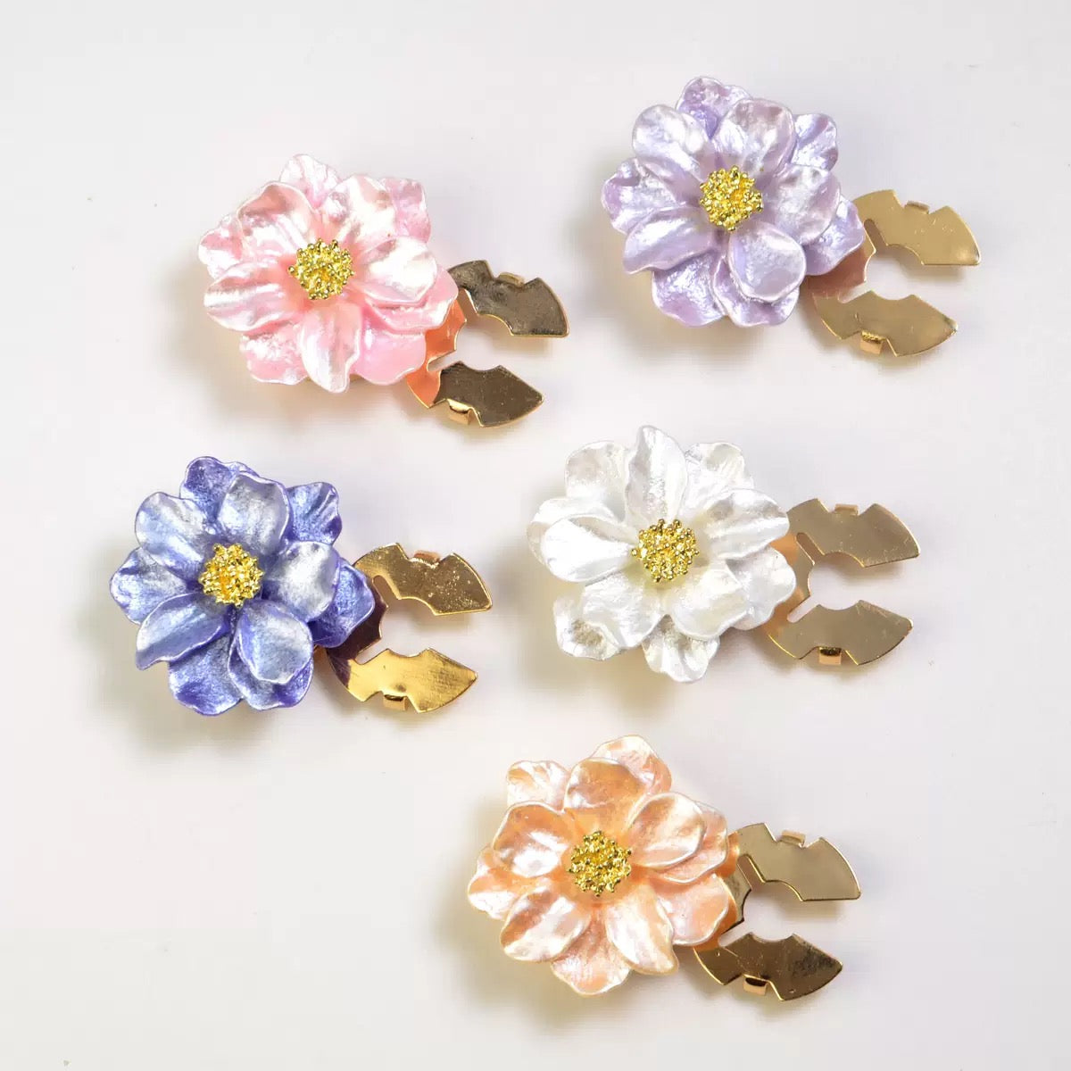 Floral Magnetic Brooch