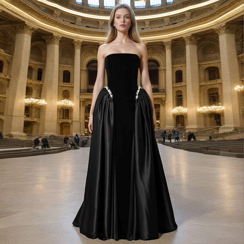 Strapless Maxi Dress