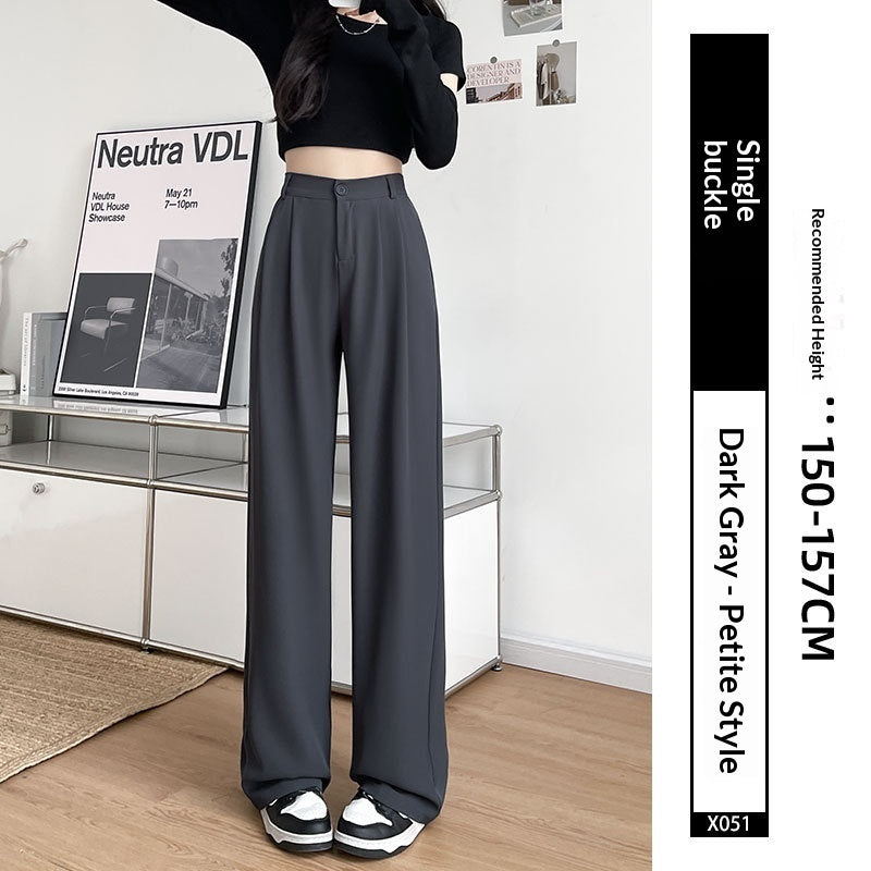 Drapey Straight-Leg Pants