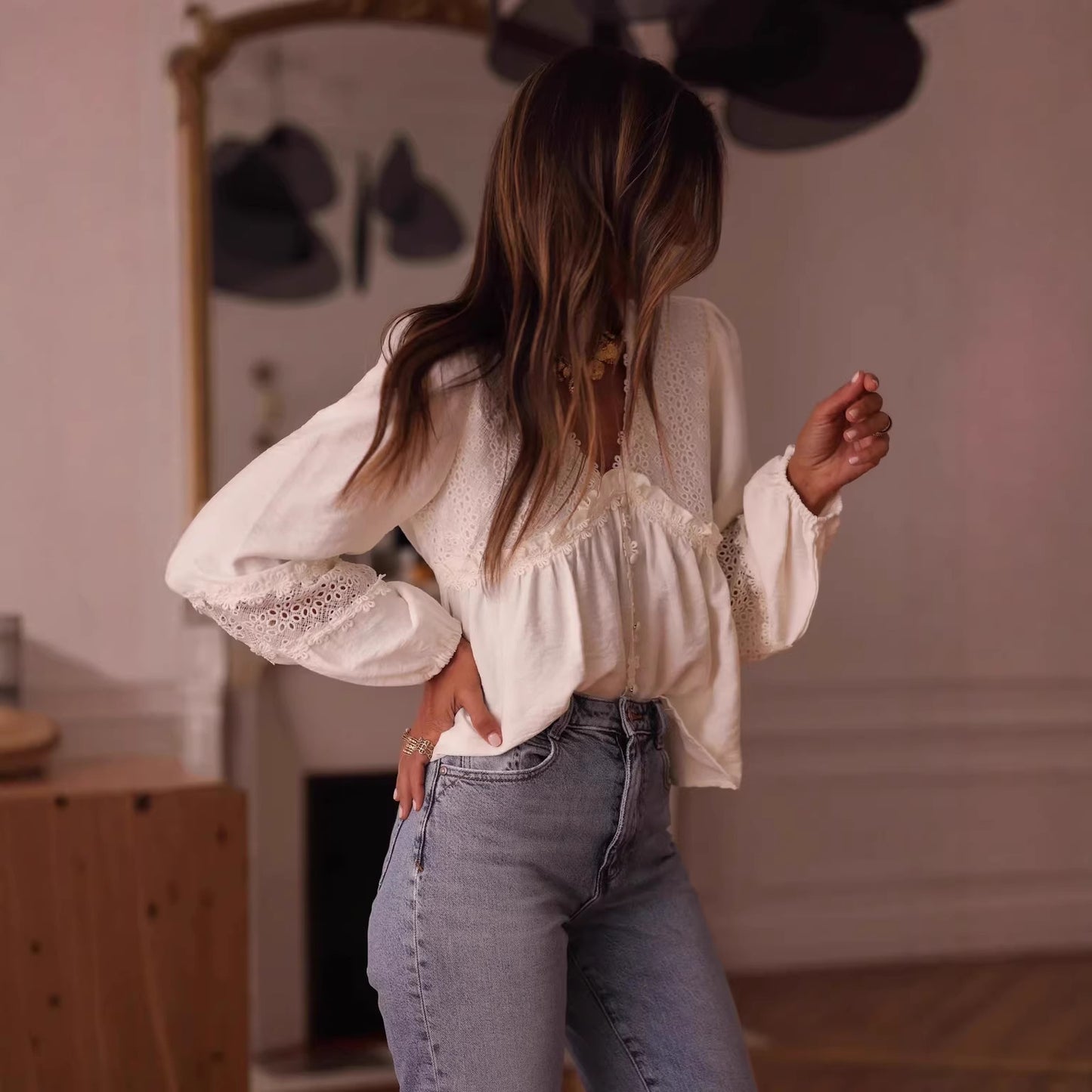 Embroidered French Shirt