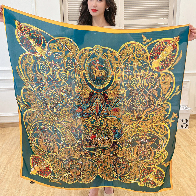 Magnolia Square Scarf