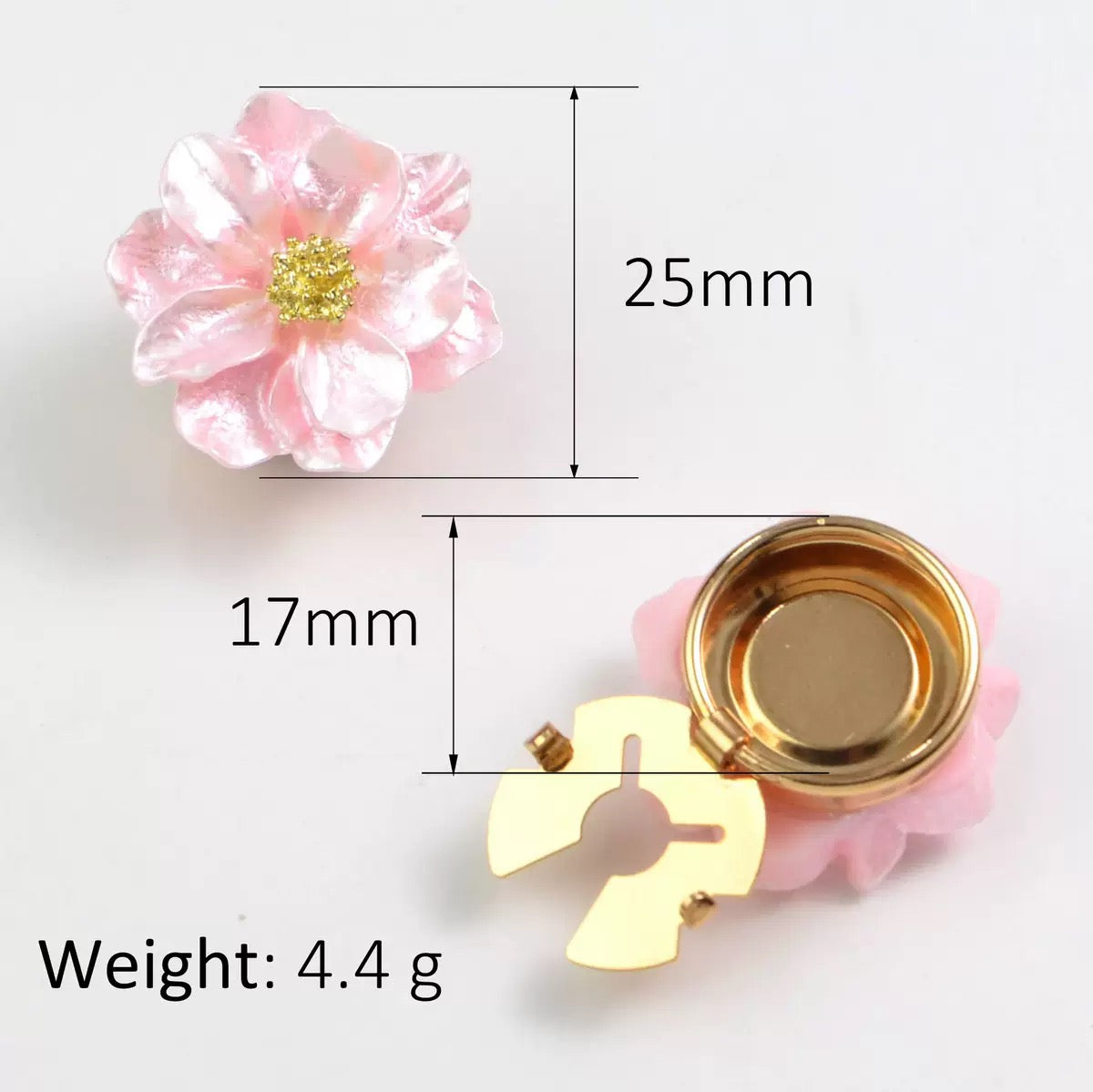 Floral Magnetic Brooch