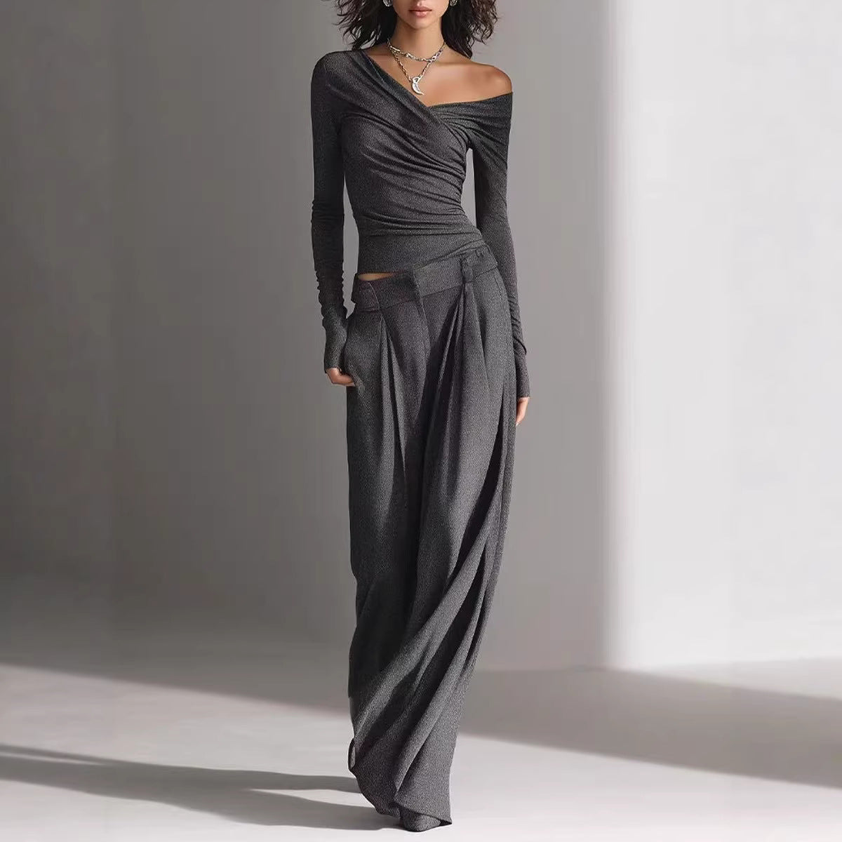 Pullover Loose Pants Set