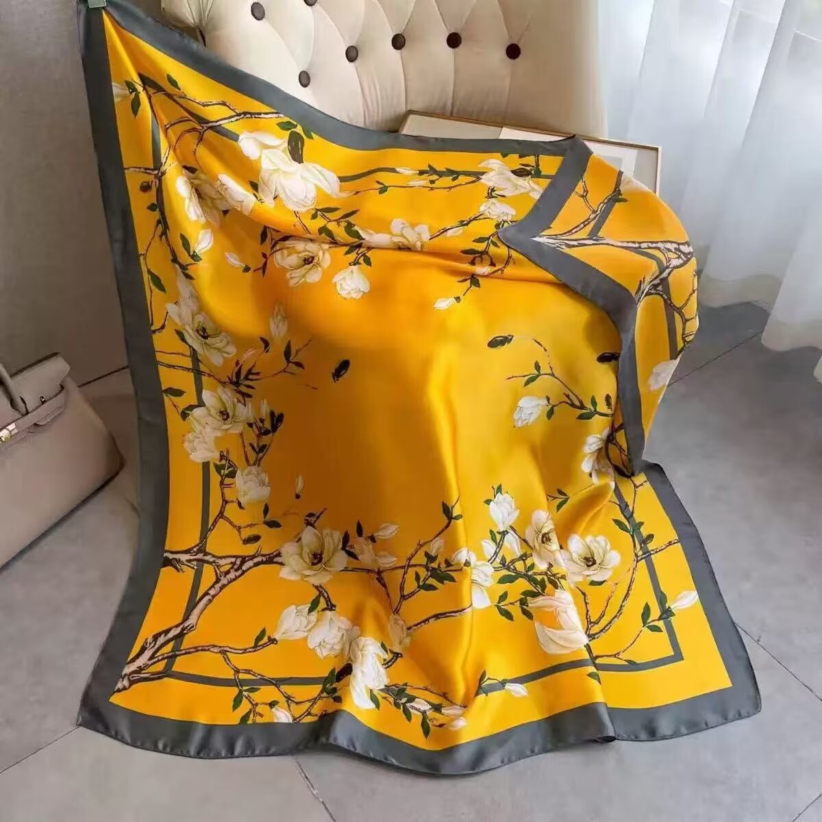 Magnolia Square Scarf