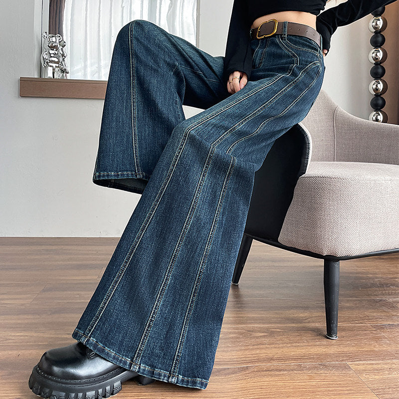 Wide-leg Flare Pants