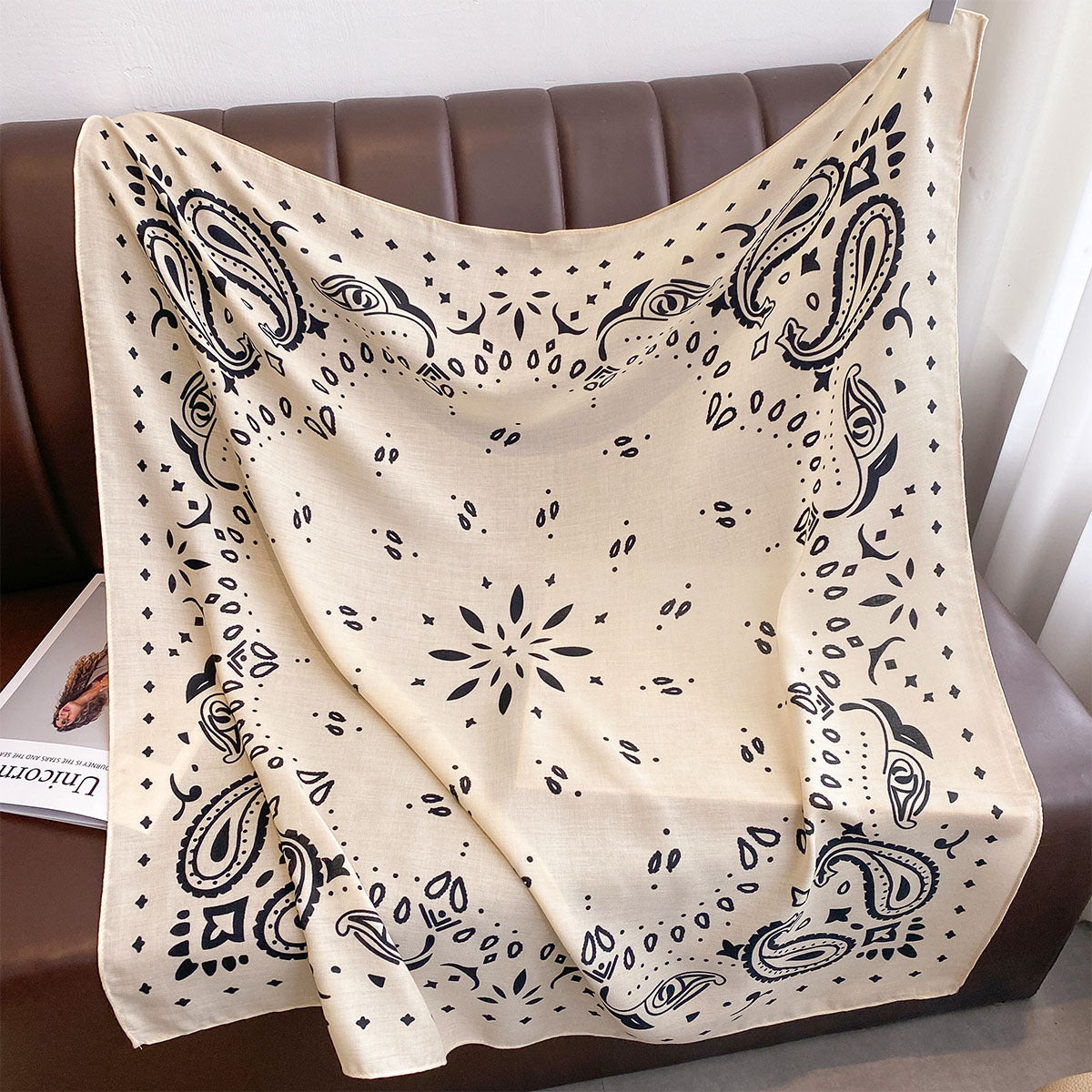 Cashew Flower Square Scarf