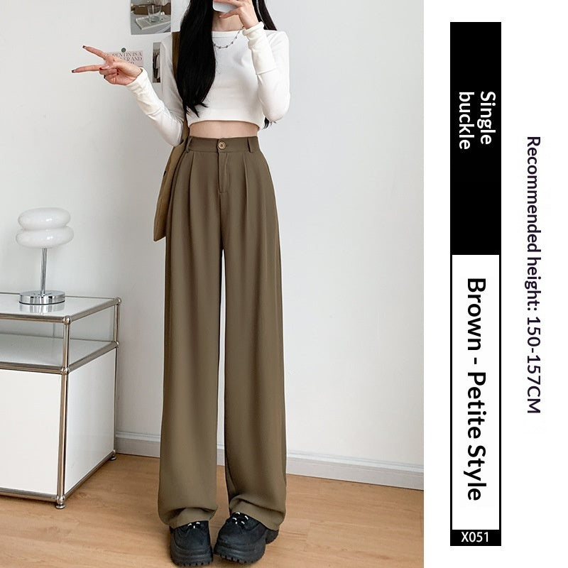Drapey Straight-Leg Pants