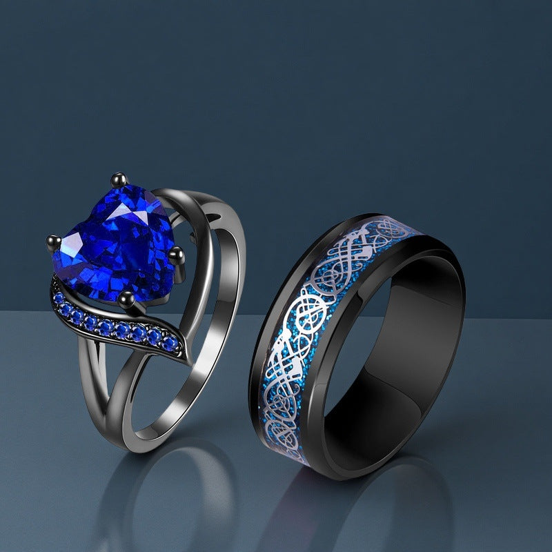 Men & Women Dragon Pattern Rings