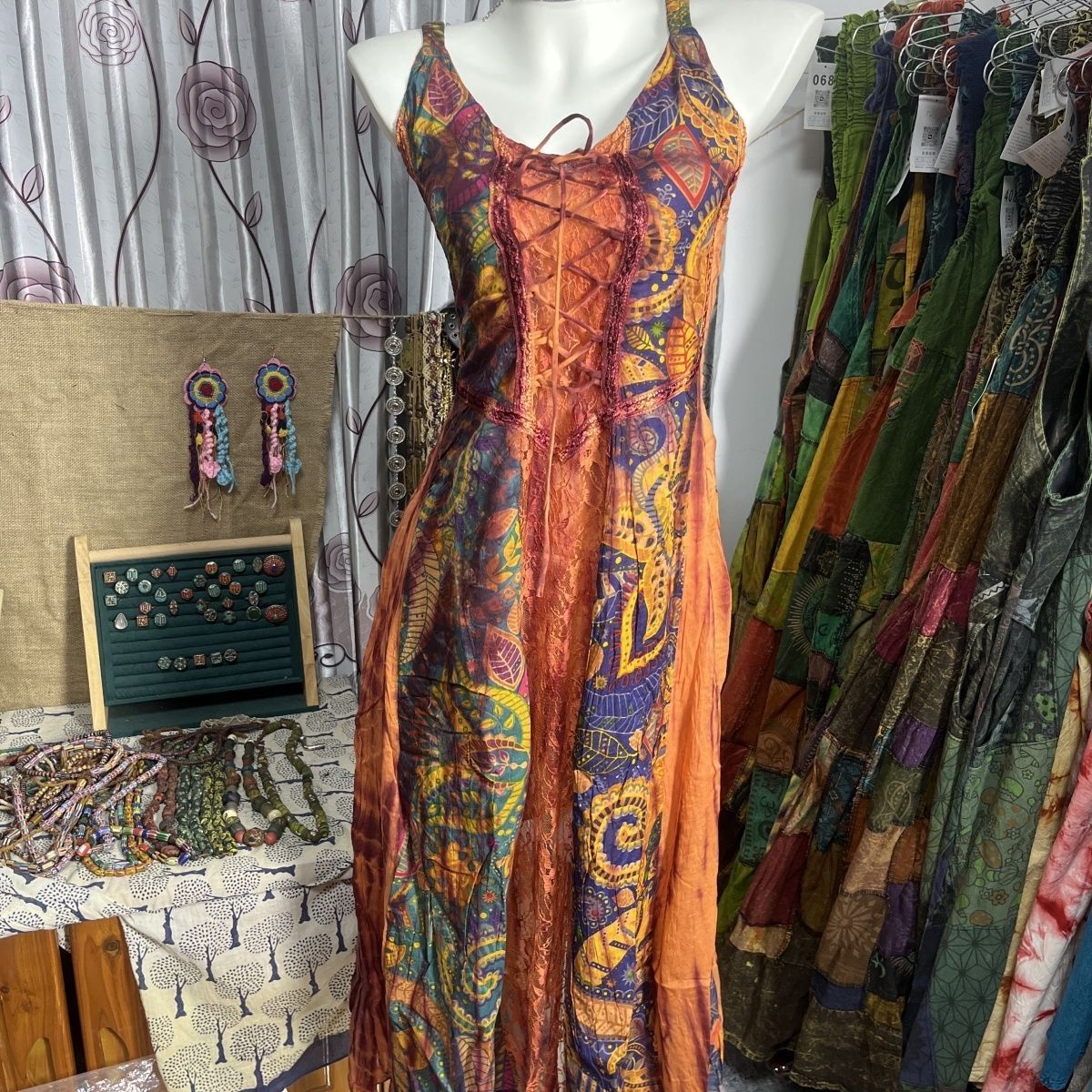 Backless Sling Waist Dress