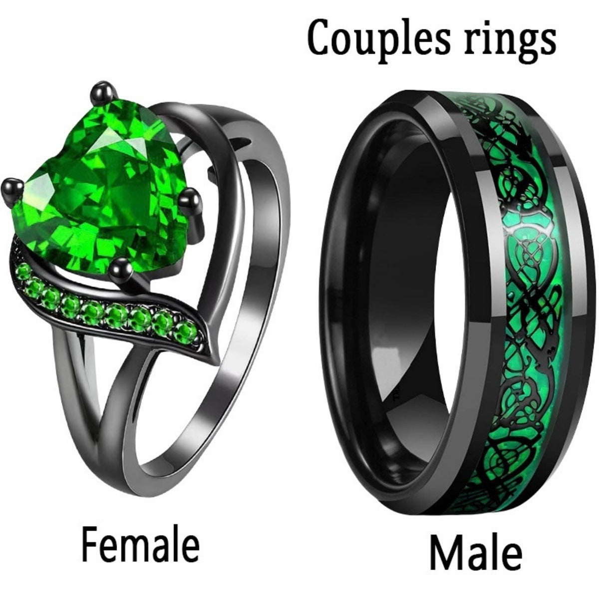 Men & Women Dragon Pattern Rings