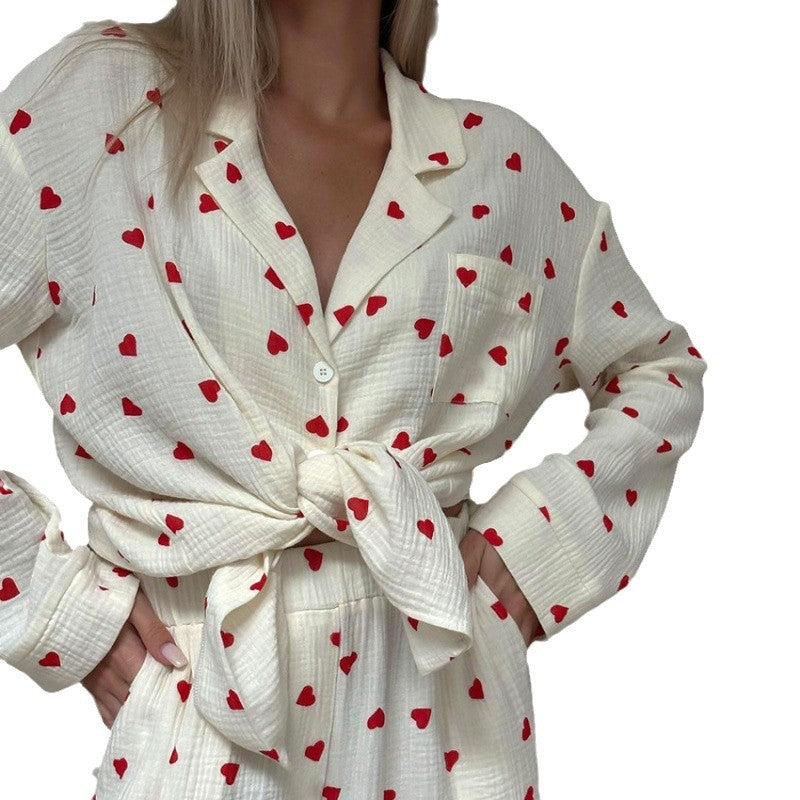 Cotton Love Printed Pajama Set