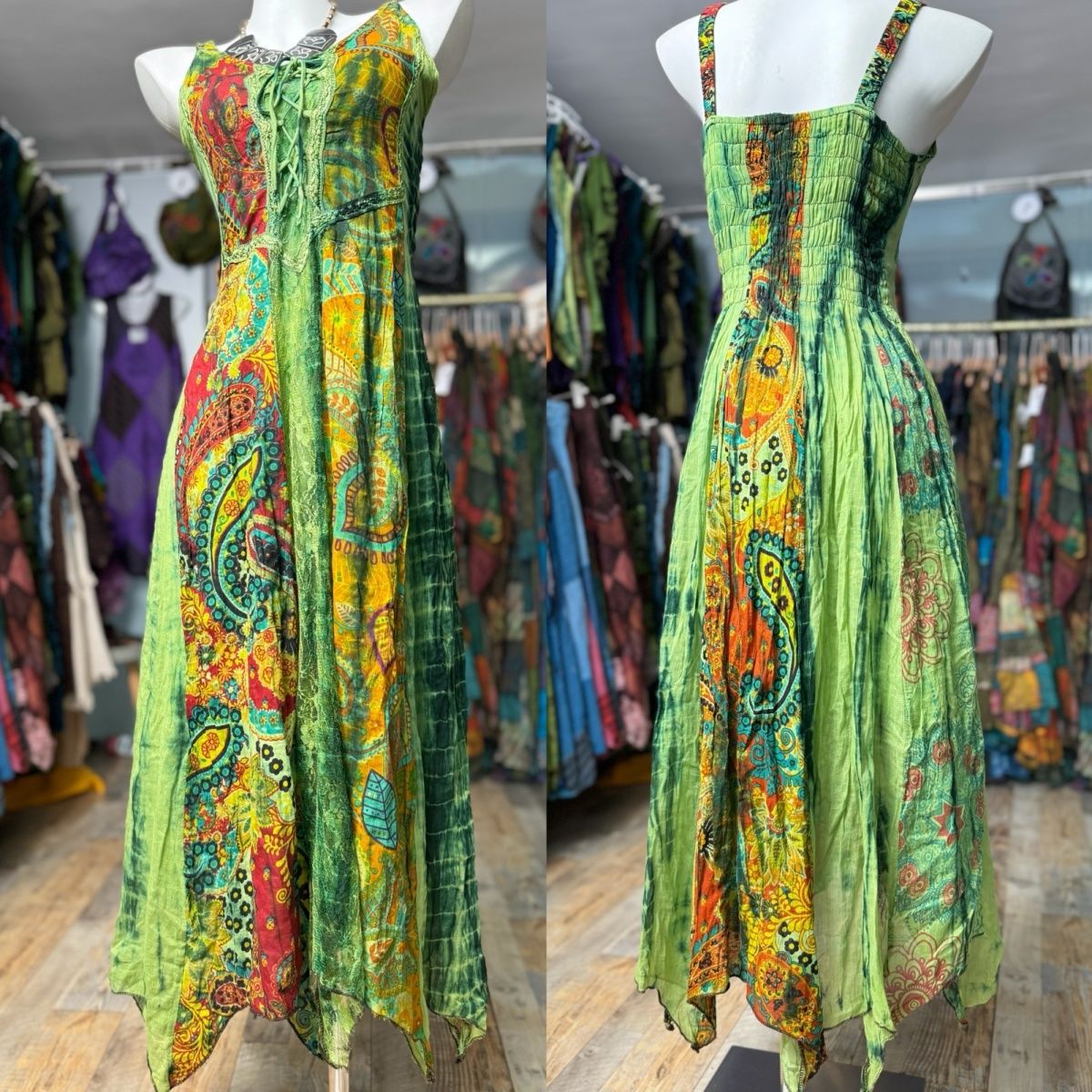 Backless Sling Waist Dress
