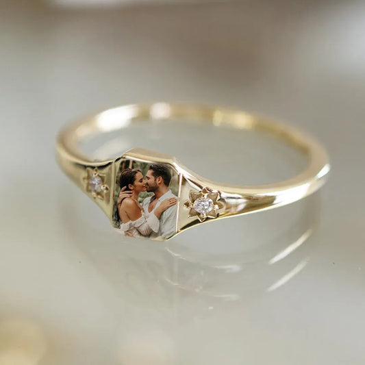 Personalized Birthstone Ring