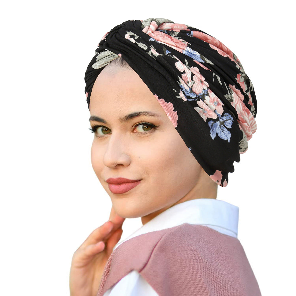 Printed Pullover Travel Hat Versatile Beanies