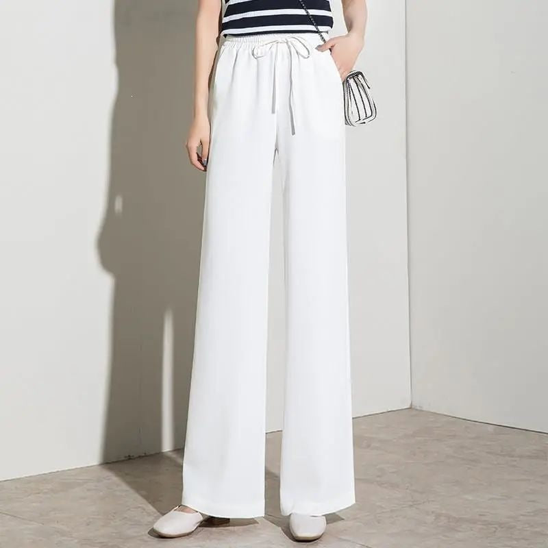 Lightweight Wide-leg Pants