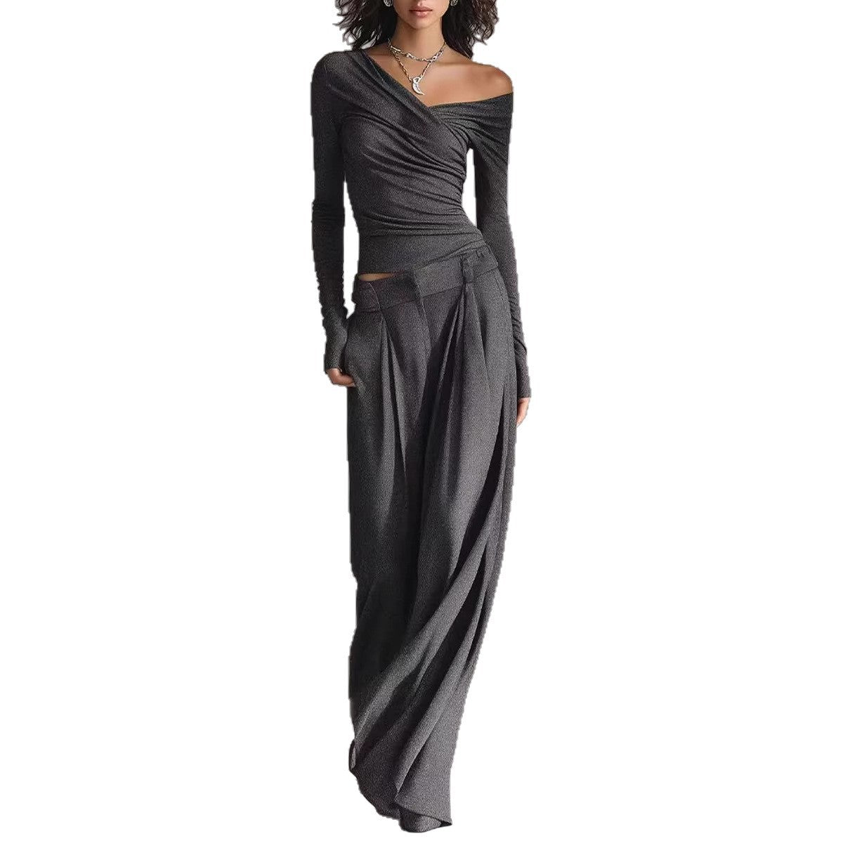 Pullover Loose Pants Set