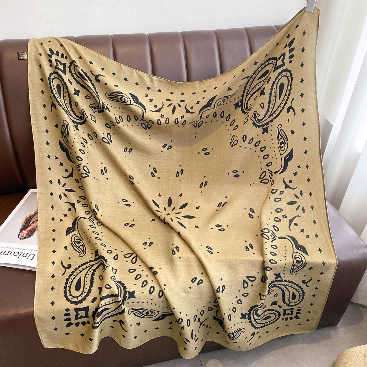 Cashew Flower Square Scarf