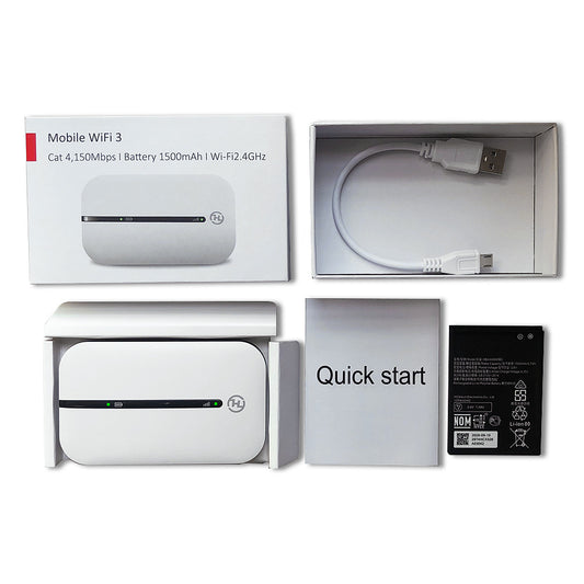 Wi-fi 4g Router With Lithium Battery