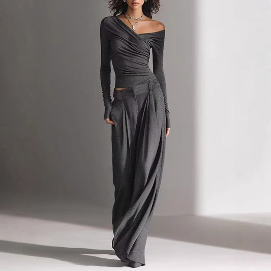 Pullover Loose Pants Set