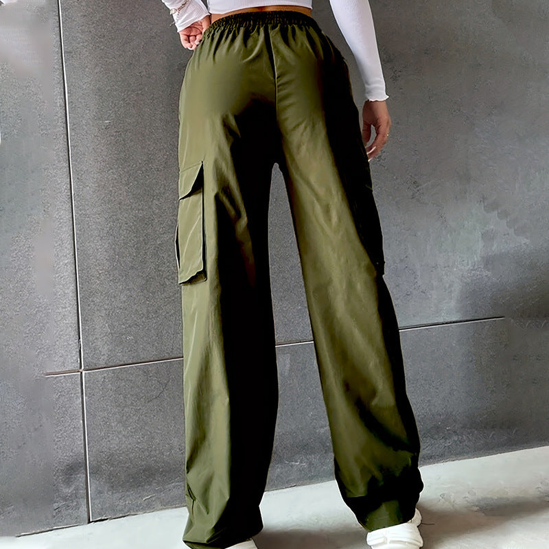 High-Waisted Wide-leg Pants