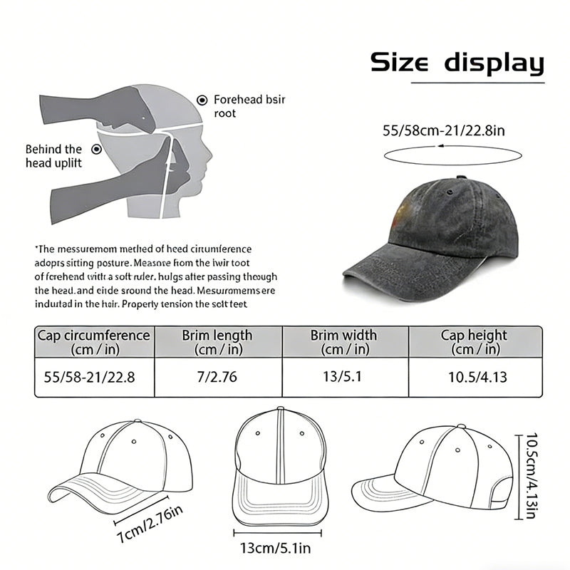 2pcs Boston Terrier Dog Embroidered Baseball Cap