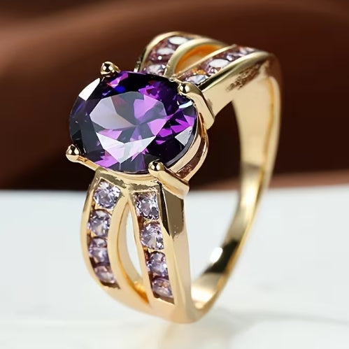 Ring-Imitation 18K Gold Jewelry