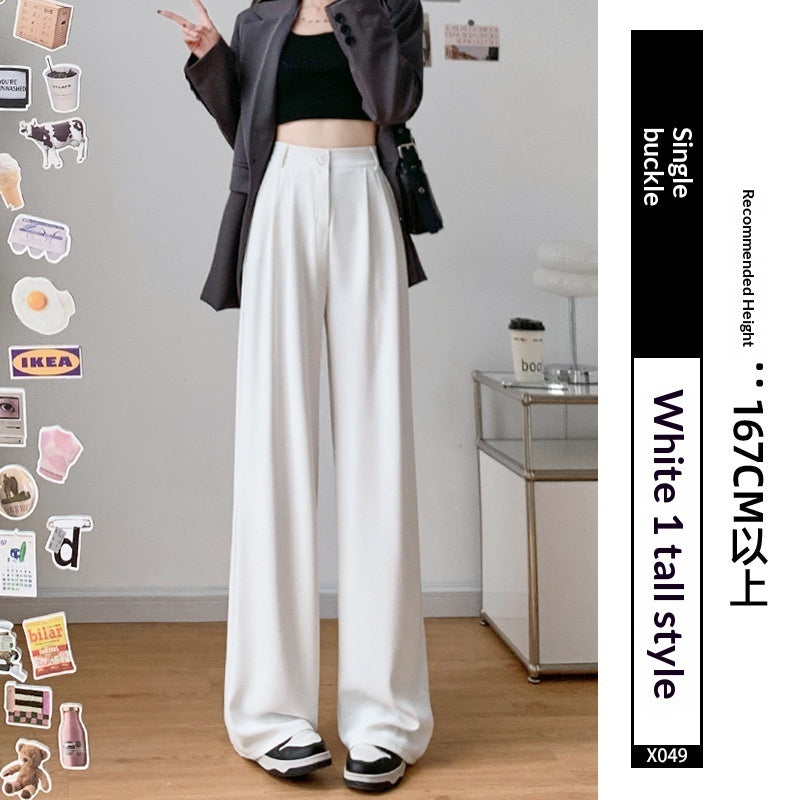 Drapey Straight-Leg Pants