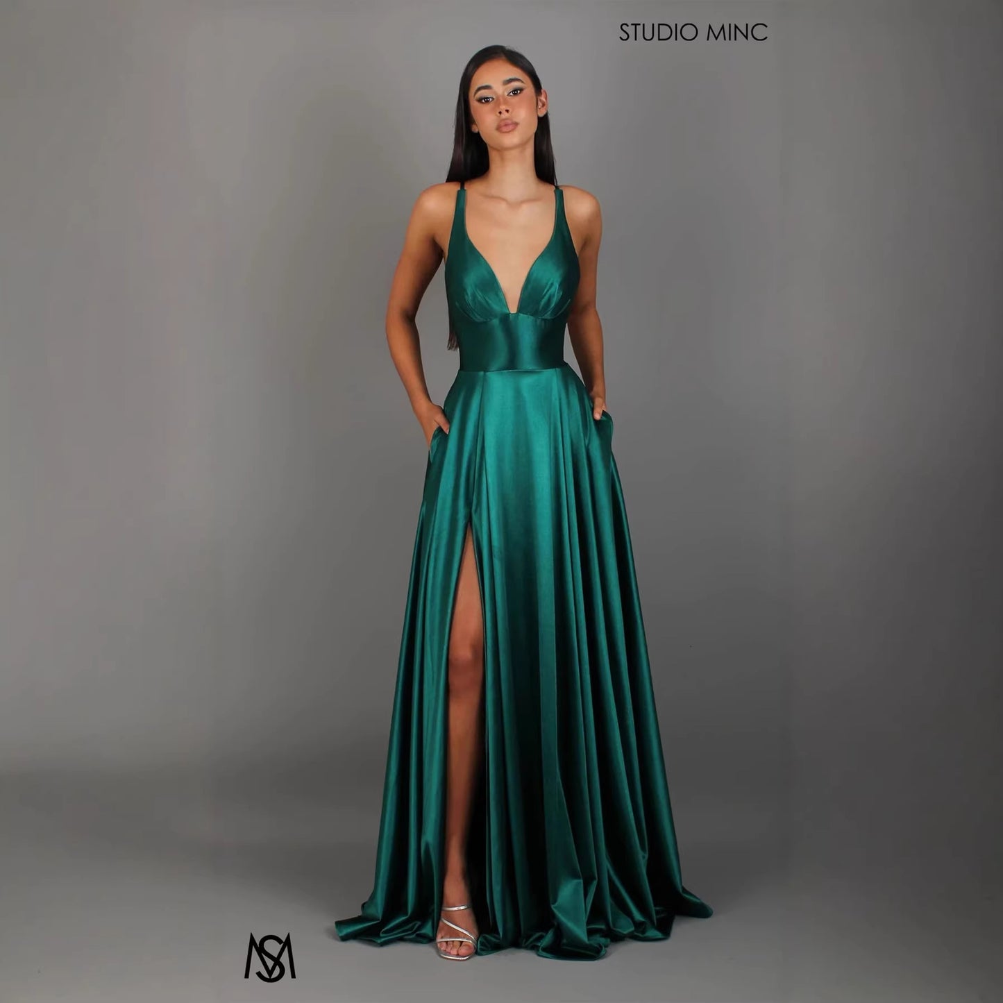 High Waist Long Dress